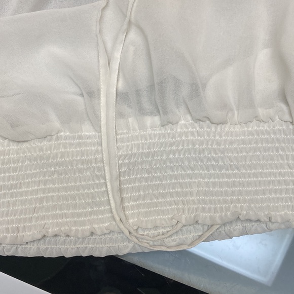 NWT Flutterbye sheer blouse sz M - Picture 6 of 8